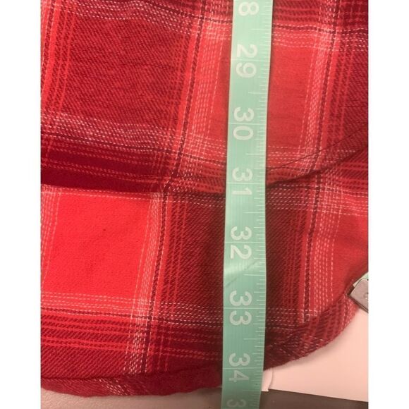 Lace Up Flannel Tunic - Picture 8 of 8